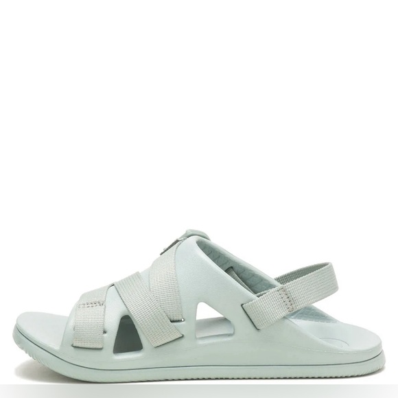 Chaco Women’s Chillos Sport Aqua Gray Sandals - Picture 2 of 7